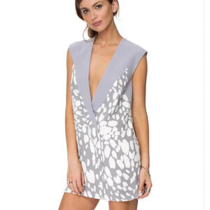Keepsake The Label Head Strong  Sleeveless Mini Printed Women's Dress Size XS.